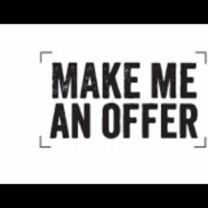 Accepting Reasonable Offers!